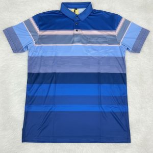 ট্রেন্ডি স্ট্রাইপড পলো শার্ট