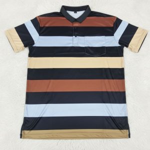 স্টাইলিশ স্ট্রাইপড পলো শার্ট